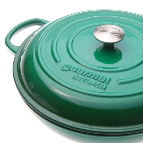 Eden Green 30cm Shallow Casserole Dish