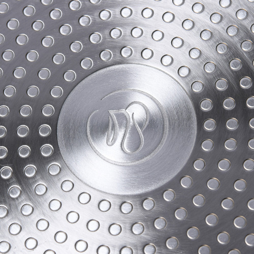 Meteore 30cm Non-Stick Deep Fry Pan with Glass Lid