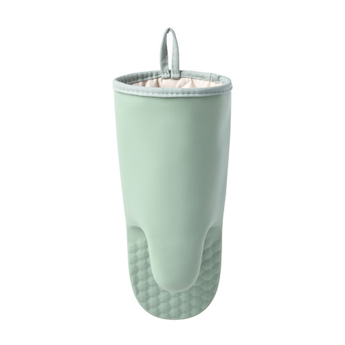 Sage Honeycomb Silicone Oven Mitt