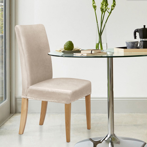Stretch Premium Faux Suede Chair Cover