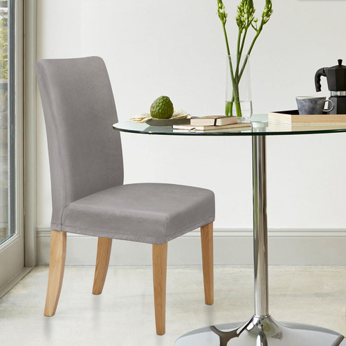 Stretch Premium Faux Suede Chair Cover