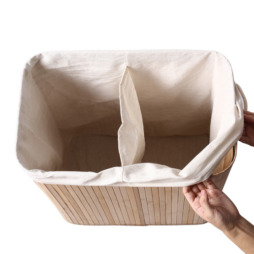 2 section laundry hamper