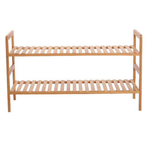 2 Tier Gabbie Bamboo Shoe Rack