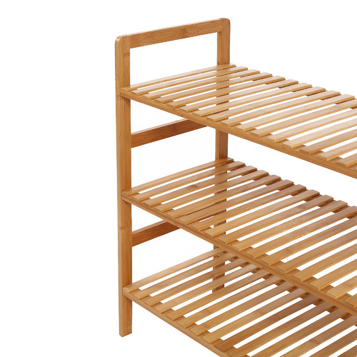 3 Tier Gabbie Bamboo Shoe Rack