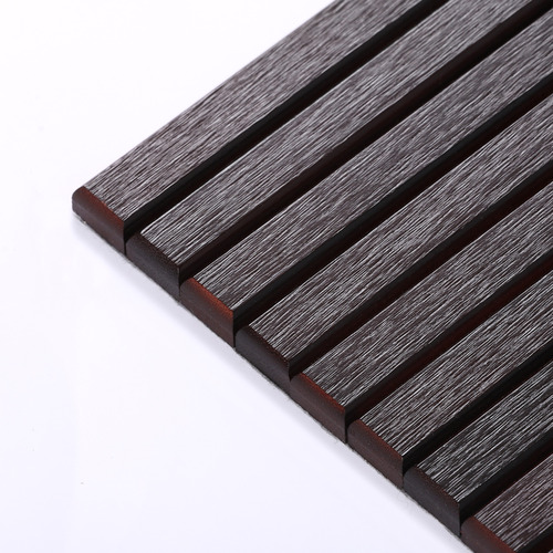 Flexible Bamboo Sofa Armrest Tray with Non-Slip Base
