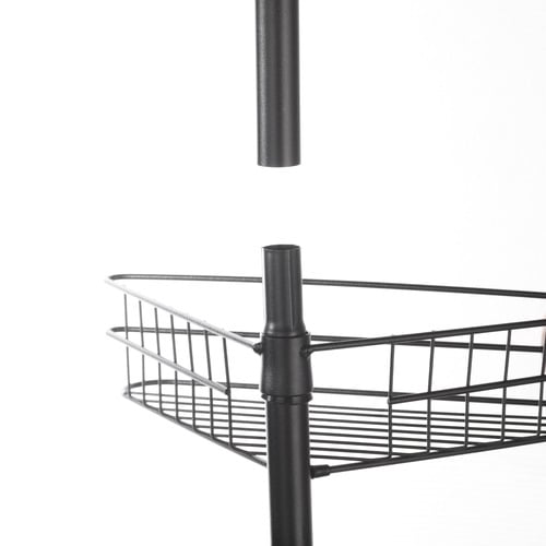 Adjustable 4 Tier Stainless Steel Corner Shower Rack