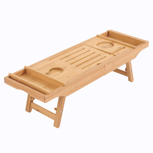 Castiel Bamboo Bath Caddy