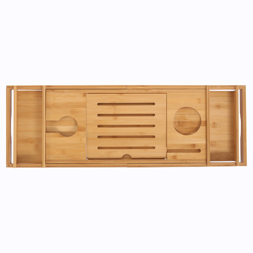 Castiel Bamboo Bath Caddy