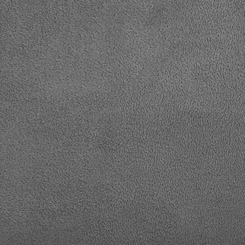 Charcoal Premium Faux Suede Dining Chair Covers
