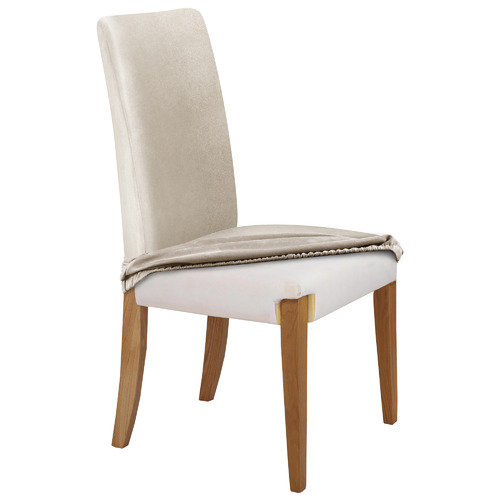 1 Seater Faux Suede Dining Chair Covers