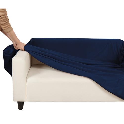 Sherwood Housewares Stretch Premium Faux Suede Sofa Cover Temple