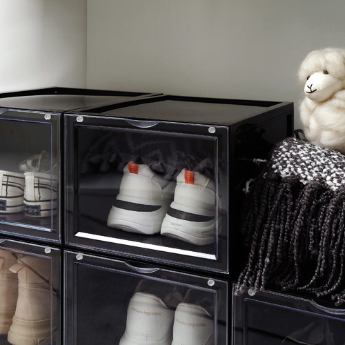 Sherwood Housewares Front Display Shoe Box Organisers Temple & ster