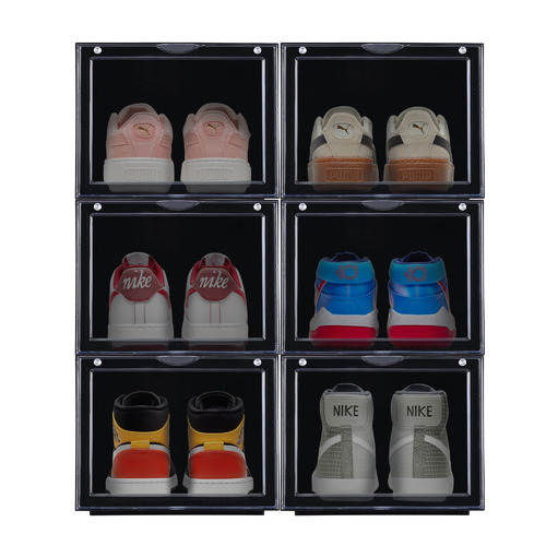 Sherwood Housewares Front Display Shoe Box Organisers Temple & ster