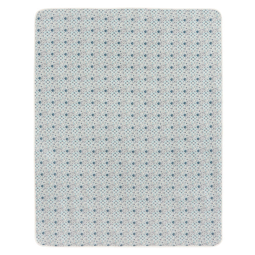 Blue Mosaic Picnic Rug