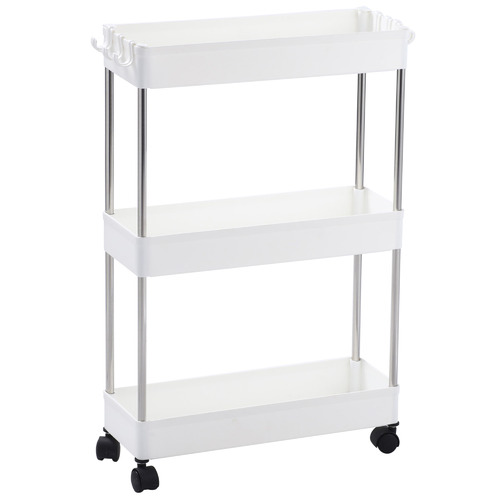 Sherwood Housewares 3 Tier 12.5cm Storage Organiser Cart | Temple & Webster