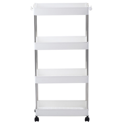 4 Tier 22cm Storage Organiser Cart