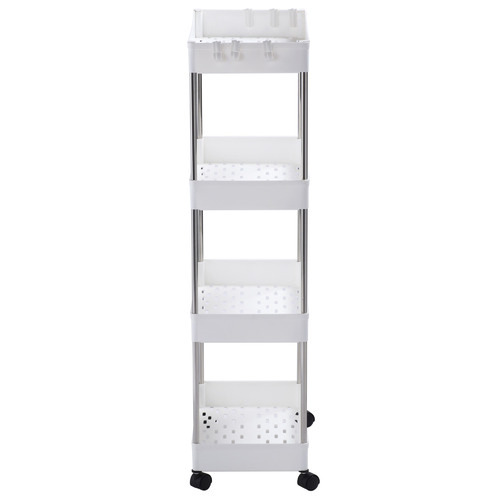 4 Tier 22cm Storage Organiser Cart
