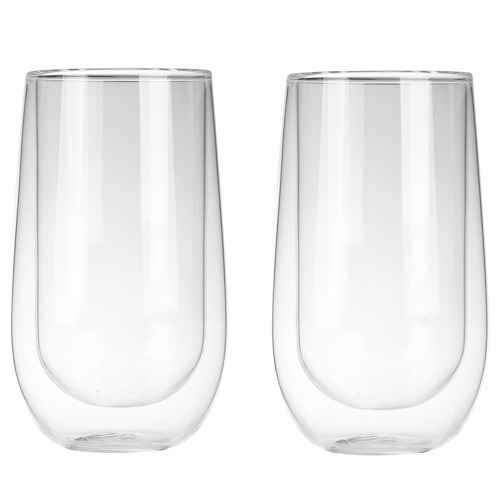 400ml Double Wall Coffee Glasses