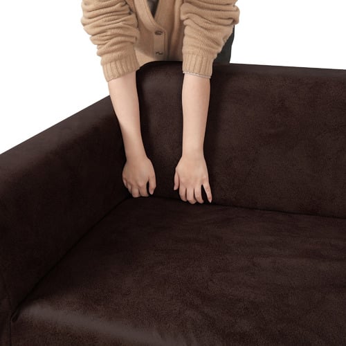 Lifestyle Traders Snowflake Premium Faux Leather Sofa Cover Only - Main Image