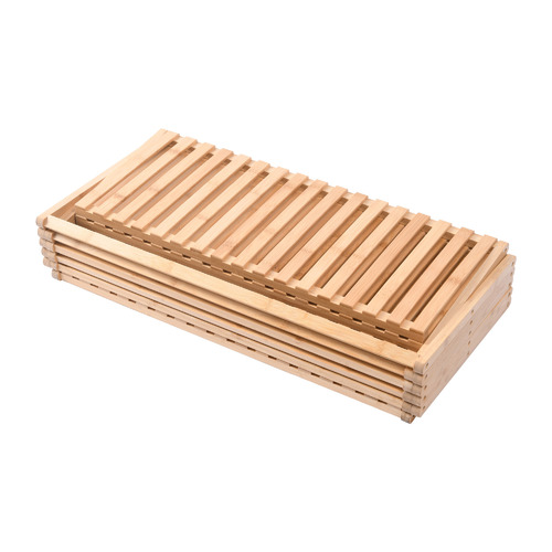 Vivonne 6 Tier Foldable Bamboo Shoe Rack