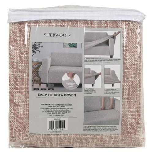Cotton-Blend Sofa Cover