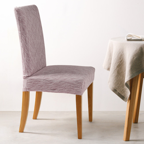 Cotton-Blend Dining Chair Cover