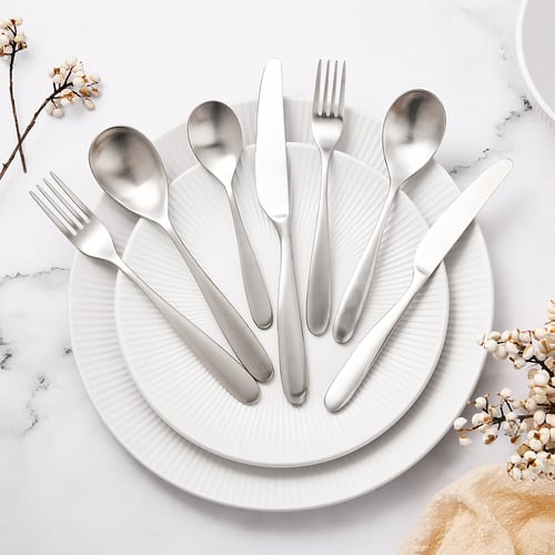 56 Piece Nouveau Stainless Steel Cutlery Set