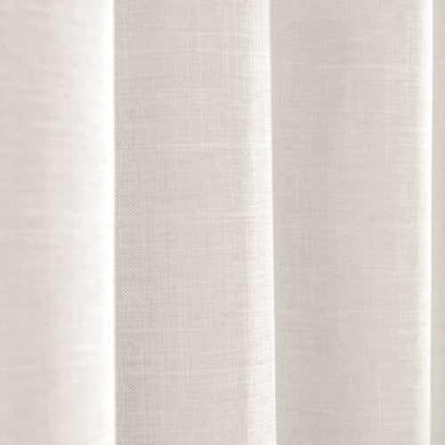 Linen Look Blockout Concealed Tab Top Curtains