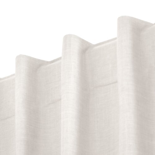 Linen Look Blockout Concealed Tab Top Curtains