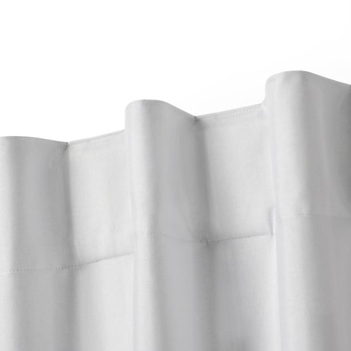 Linen Look Blockout Concealed Tab Top Curtains