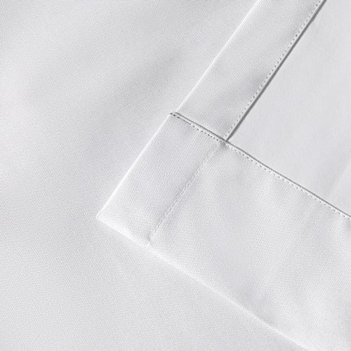 Linen Look Blockout Concealed Tab Top Curtains