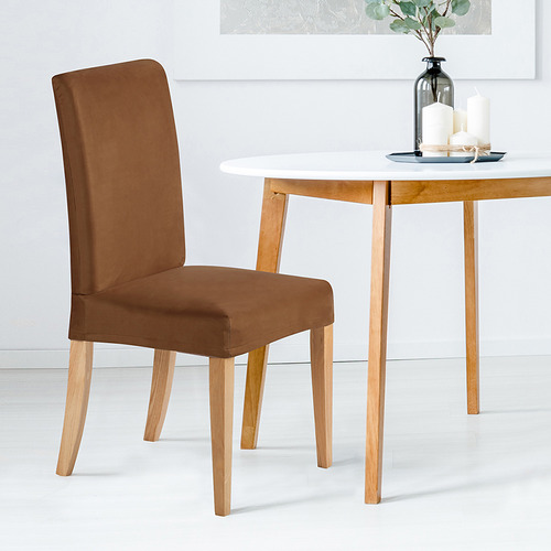 Stretch Faux Suede Dining Chair Covers