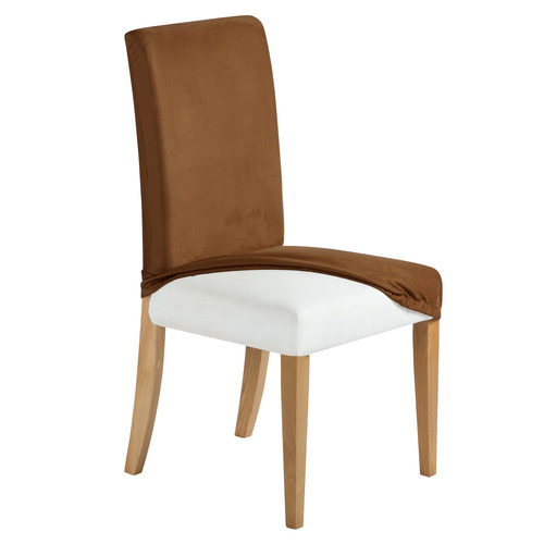 Stretch Faux Suede Dining Chair Covers