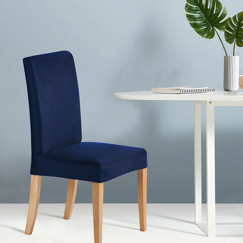 Stretch Faux Suede Dining Chair Covers