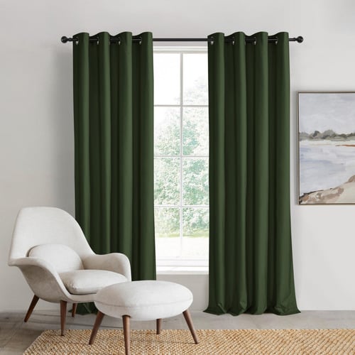 Oisin Blockout Eyelet Curtains