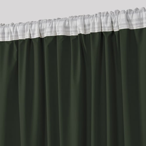 Pruitt Blockout Multi Header Curtains