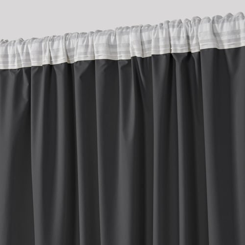 Pruitt Blockout Multi Header Curtains