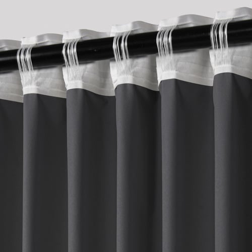 Pruitt Blockout Multi Header Curtains
