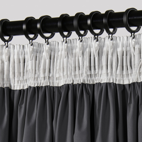 Pruitt Blockout Multi Header Curtains