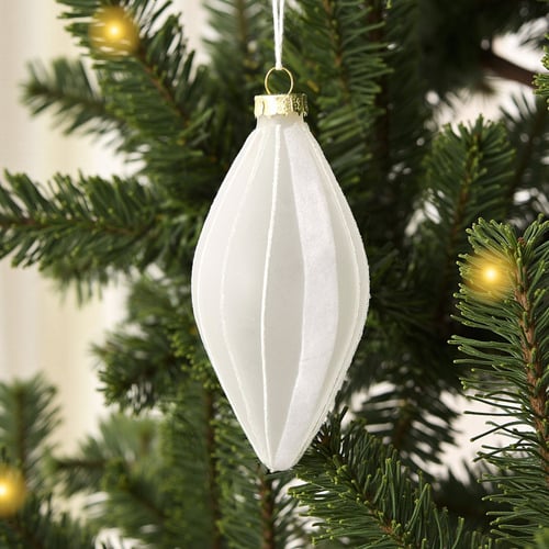 6 Piece Arthur Striped Christmas Bauble Set