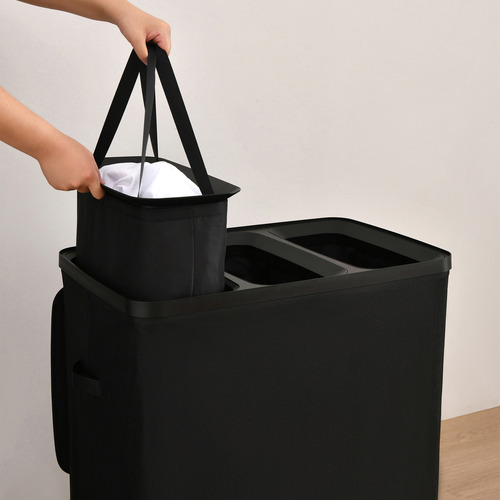 Ayden 3 Section Laundry Hamper