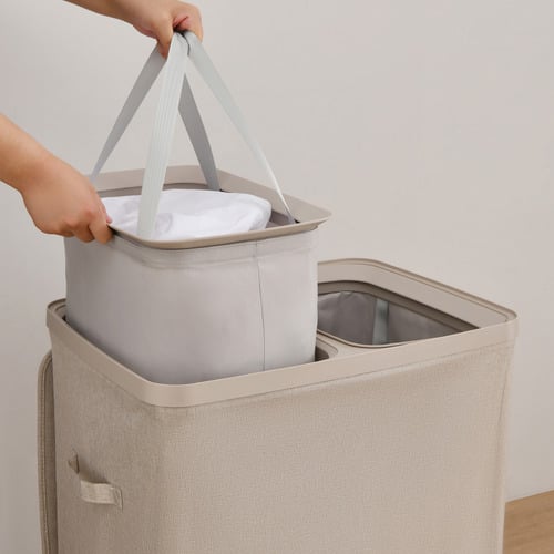 Ayden 2 Section Laundry Hamper