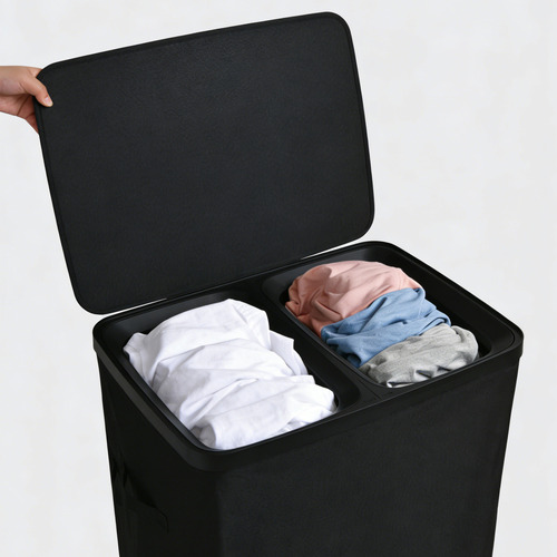 Ayden 2 Section Laundry Hamper