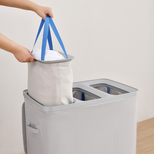 Ayden 3 Section Laundry Hamper