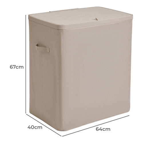 Ayden 3 Section Laundry Hamper