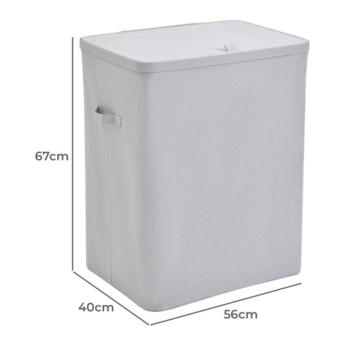 Ayden 2 Section Laundry Hamper