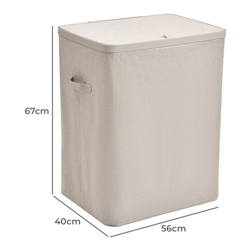 Ayden 2 Section Laundry Hamper