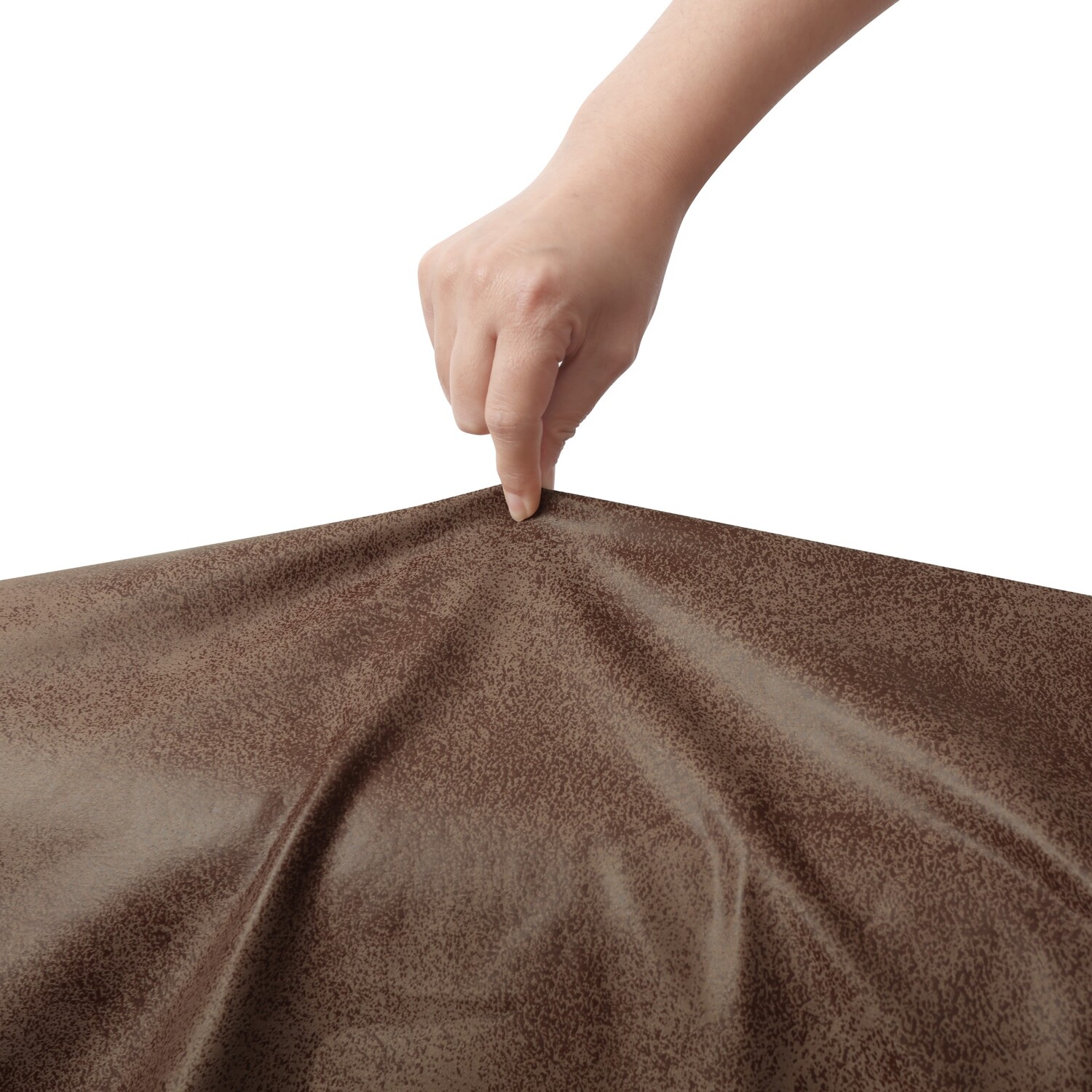 Snowflake Premium Faux Leather Sofa Cover Only