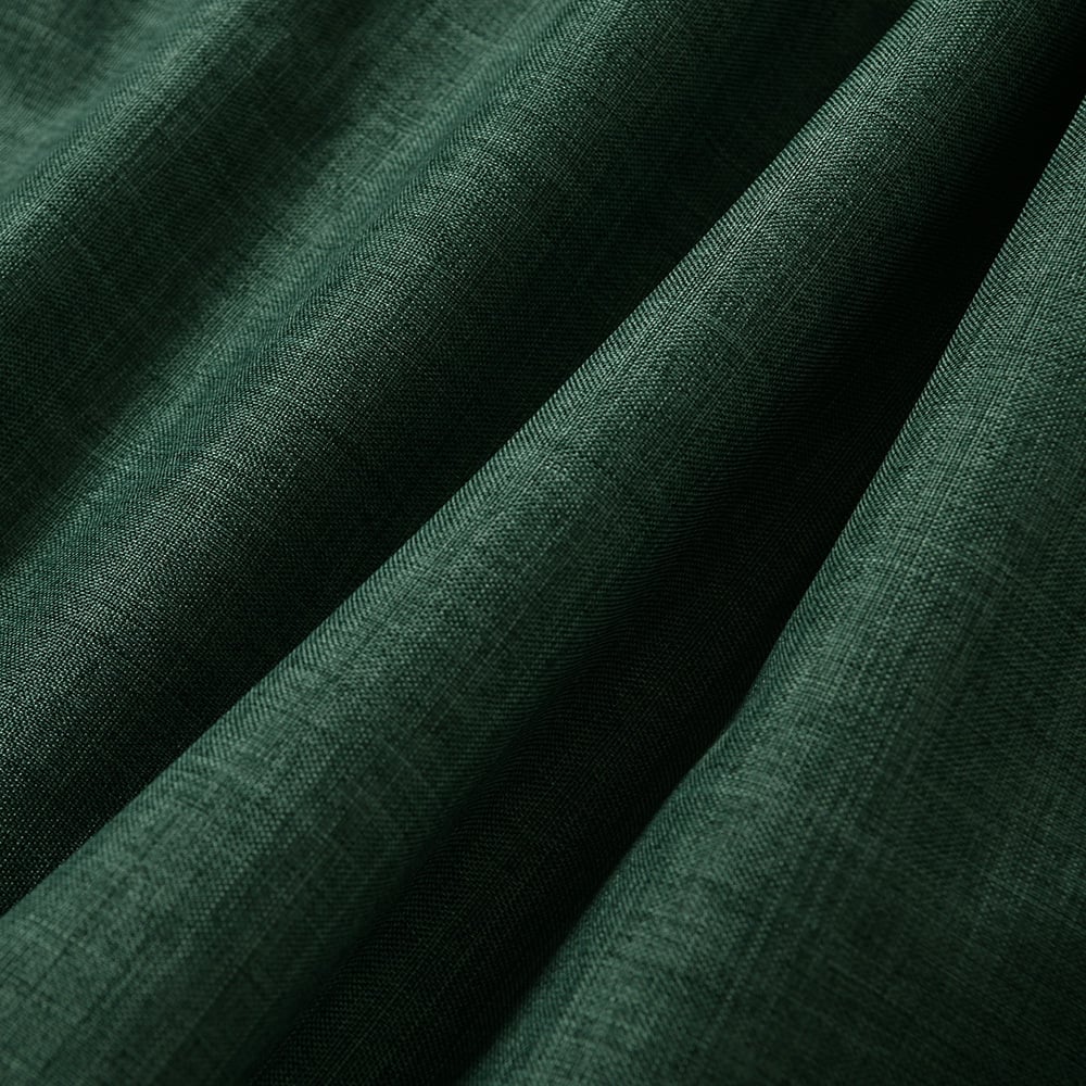 Lyndon Linen-Look Blockout S-Fold Single Panel Curtain