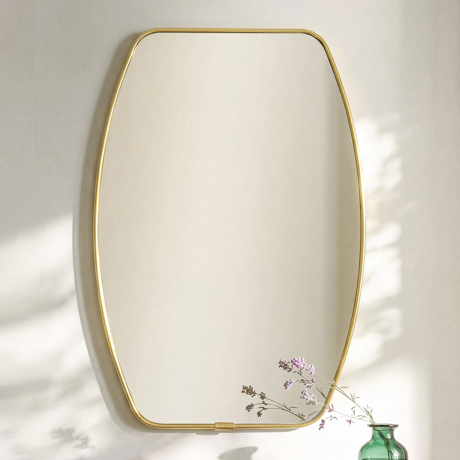 Ira Brass Wall Mirror